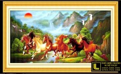 Tranh sơn dầu mã đáo thành công 63